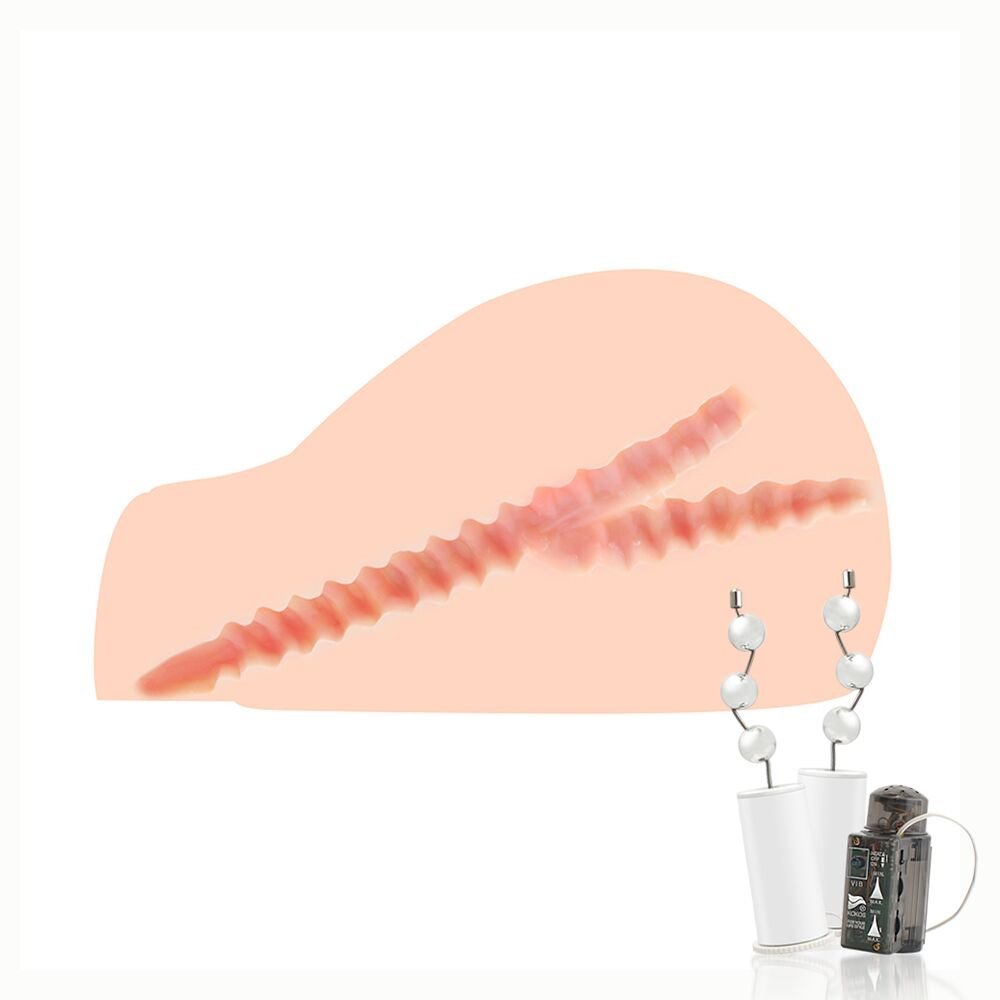 Мастурбатор Kokos Juliana 2WayPlus з функцією масажу та вібрацією - Зображення 4