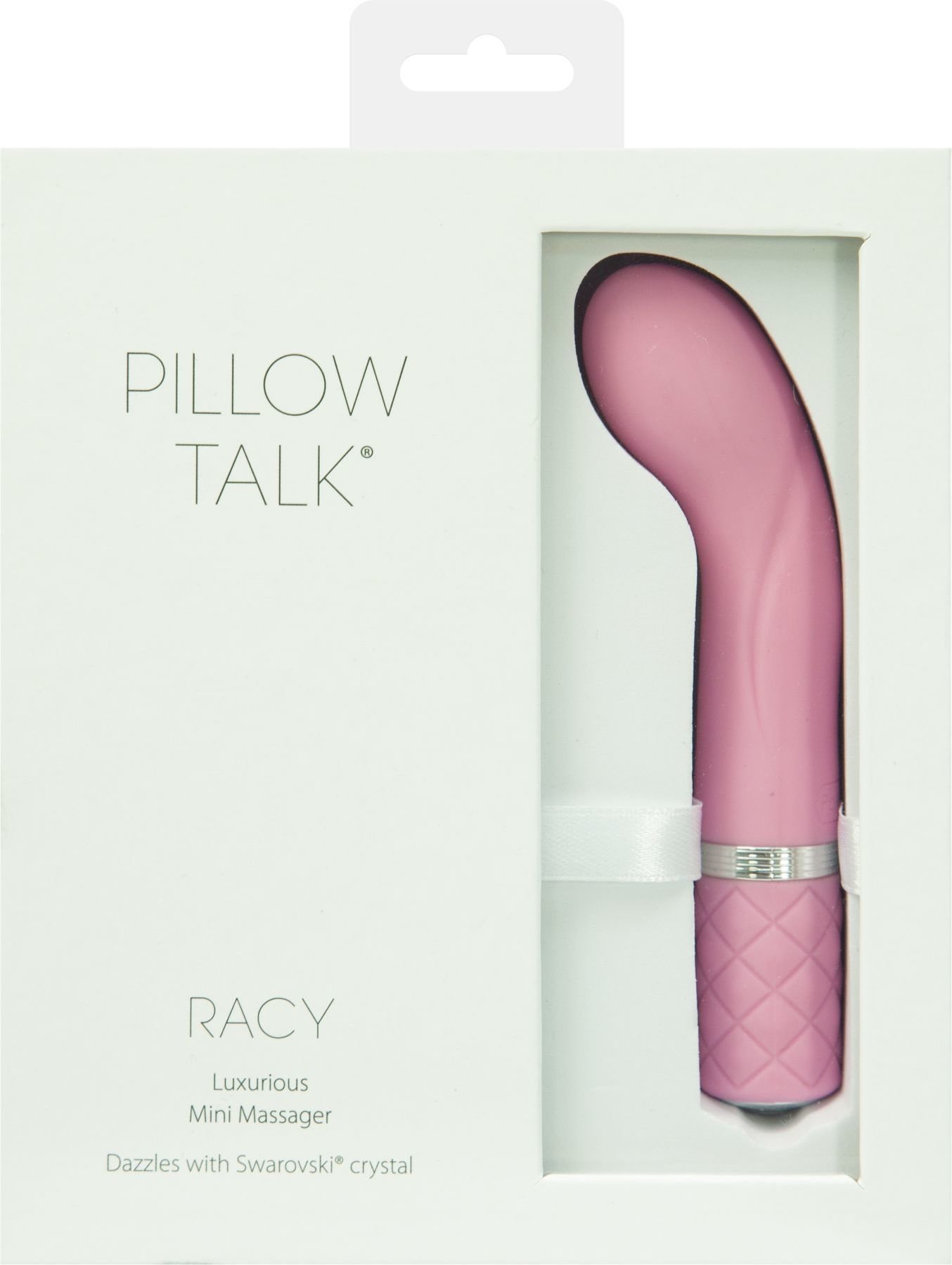 Розкішний вібратор Pillow Talk - Racy Pink з кристалом Swarovski для точки G, подарункове паковання - Зображення 9