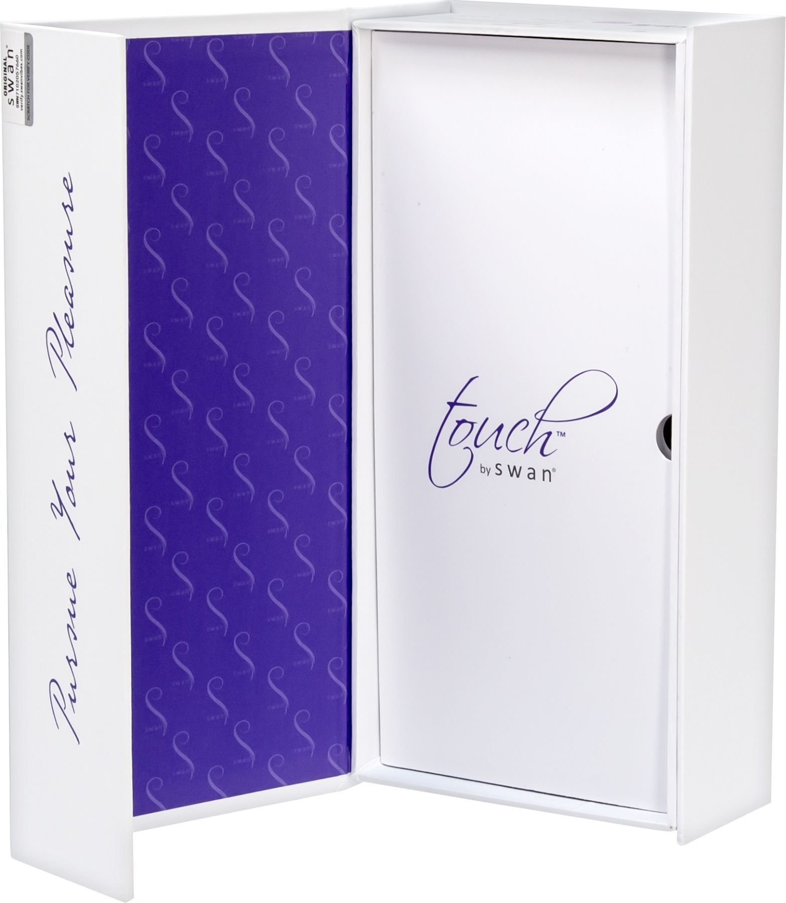 Вібратор-кролик з сенсорним управлінням і ротацією Touch by SWAN - Duo Purple, глибока вібрація - Зображення 10