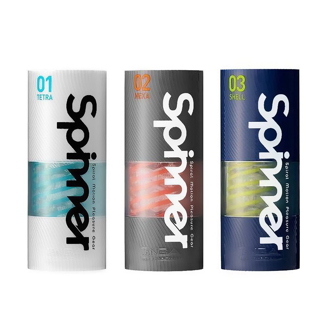 Мастурбатор Tenga Spinner 02 Hexa з пружною стимулювальною спіраллю всередині, стандартна спіраль - Зображення 7