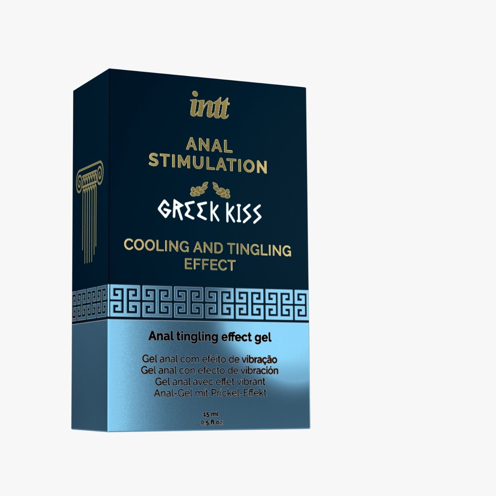 Стимулювальний гель для анілінгусу, римінгу й анального сексу Intt Greek Kiss (15 мл) - Зображення 3