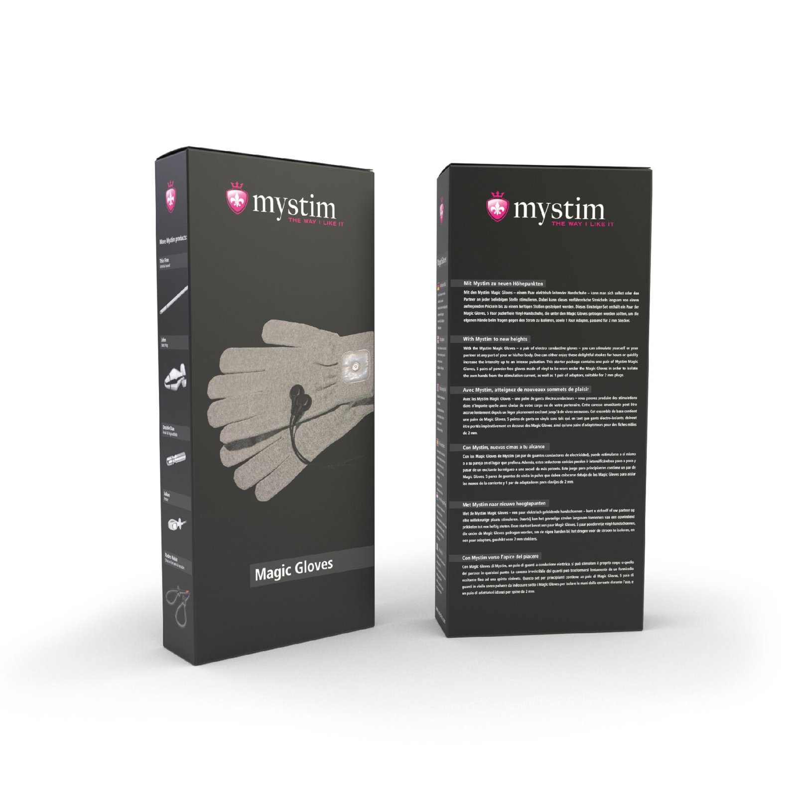 Рукавички для електростимуляції Mystim Magic Gloves, дуже ніжний вплив - Зображення 4