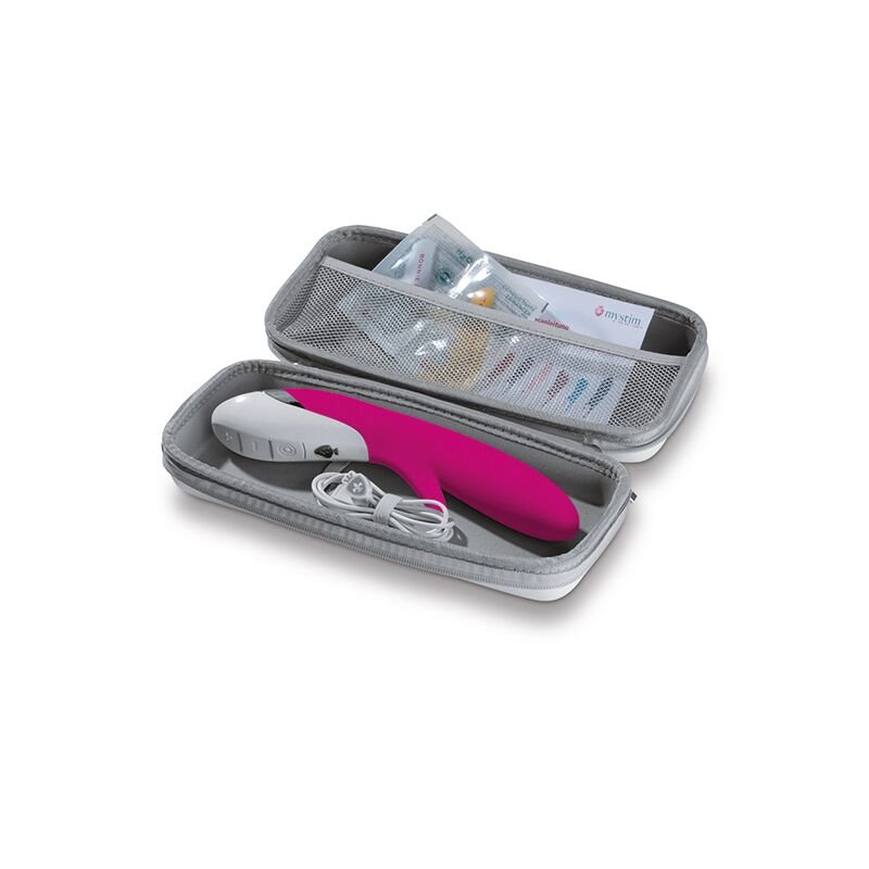 Вібратор-кролик Mystim Danny Divido Pink з глибокою вібрацією, 2 мотори - Зображення 8