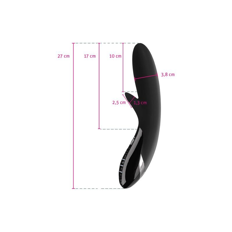 Вібратор-кролик з електростимуляцією Mystim Daring Danny eStim Black, міостимулятор - Зображення 3