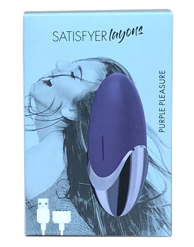 Потужний вібратор Satisfyer Lay-On - Purple Pleasure, водонепроникний, 15 режимів роботи - Зображення 6