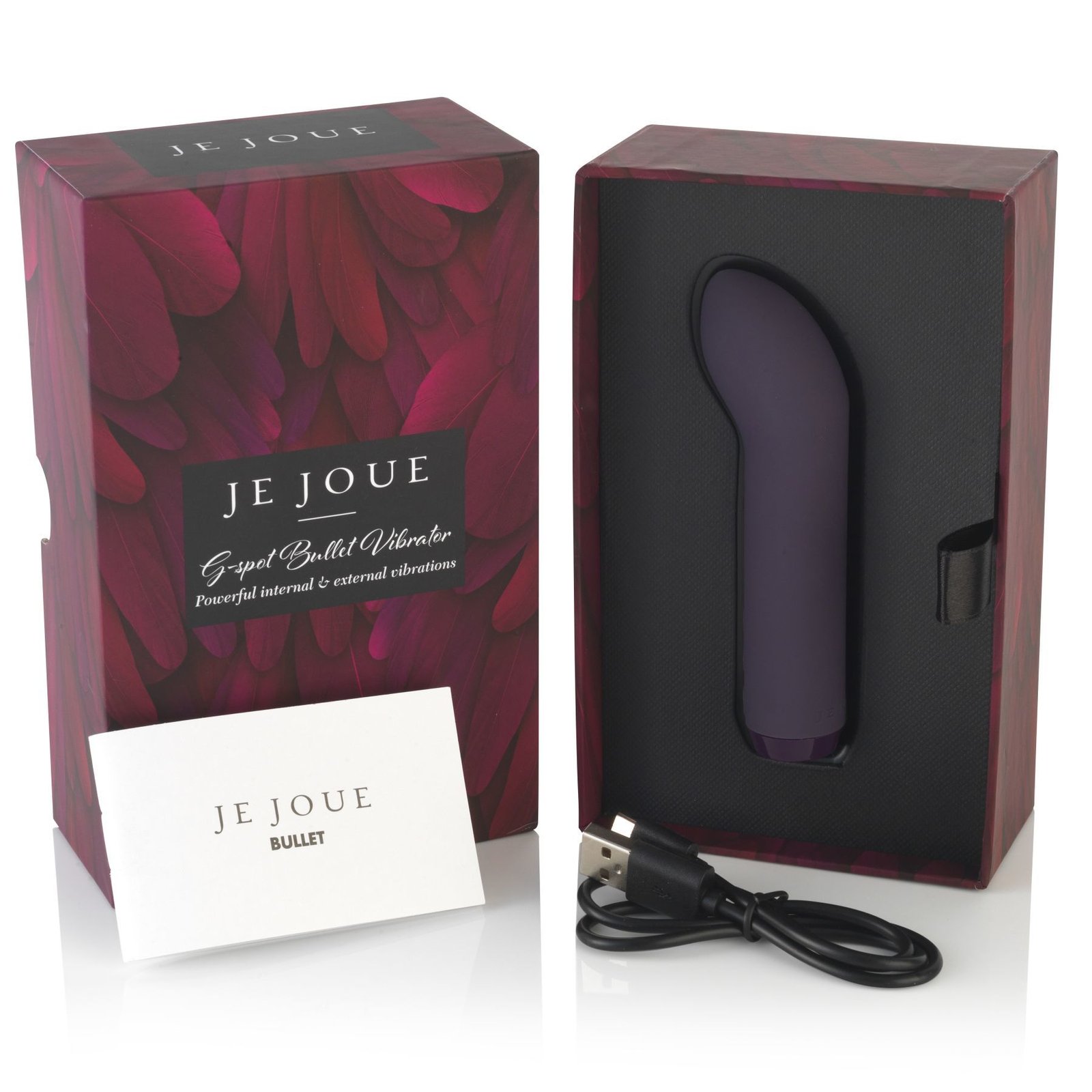 Преміум вібратор Je Joue - G-Spot Bullet Vibrator Purple з глибокою вібрацією - Зображення 8