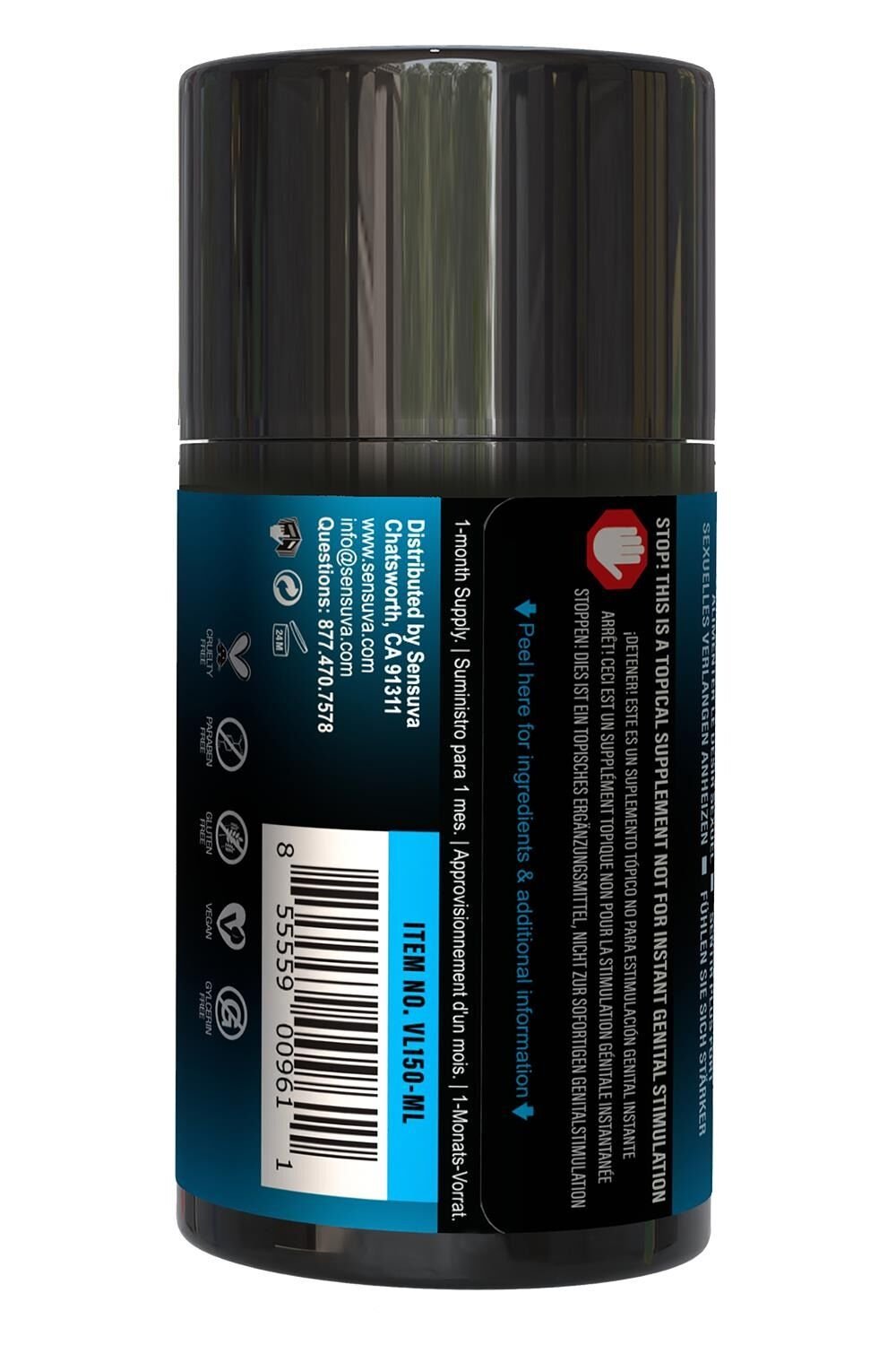 Крем для підвищення лібідо у чоловіків Sensuva ON Sex Drive for Him 50мл, з натуральними екстрактами - Зображення 3