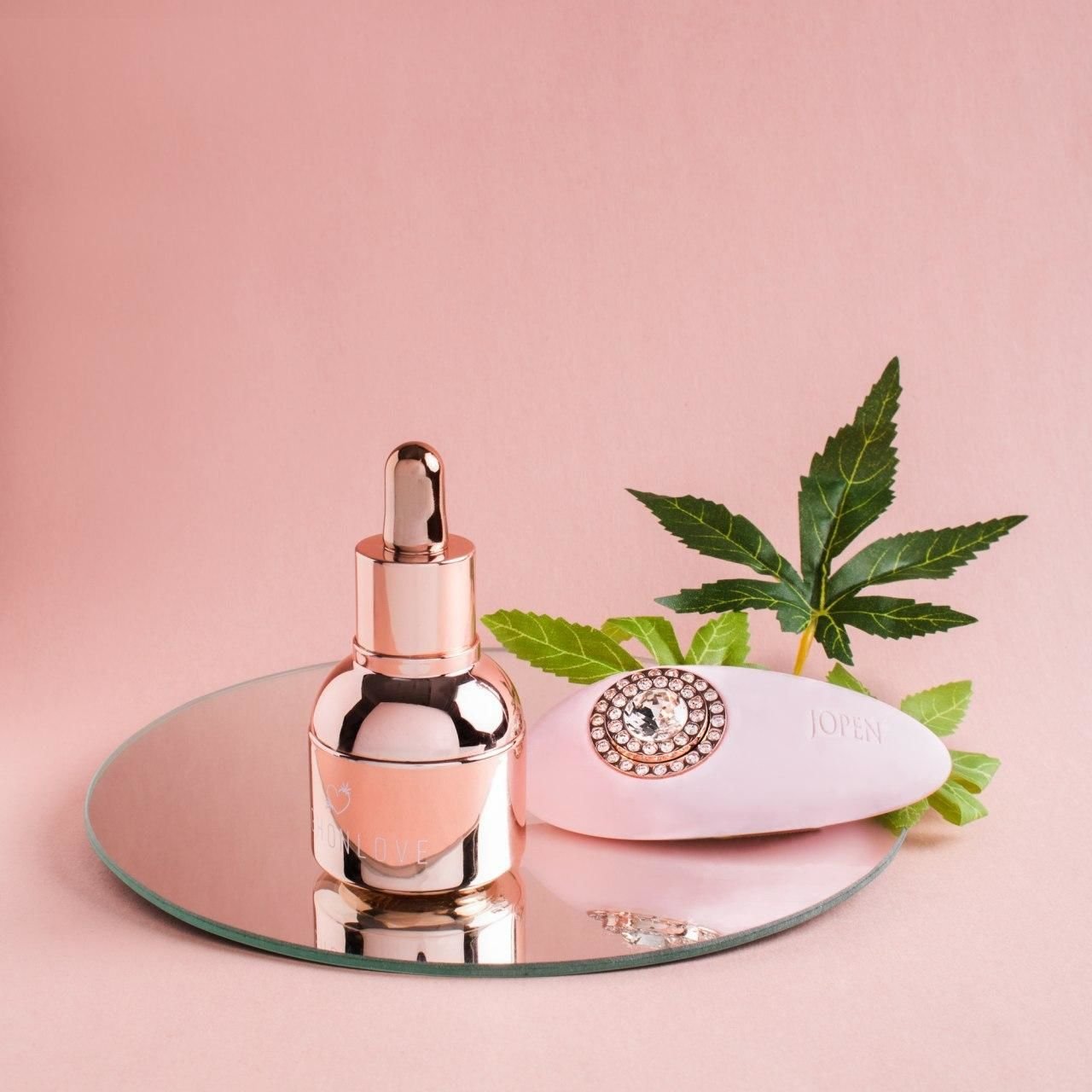 Подарунковий набір HighOnLove & JOPEN: Objects of Desire (краплі для клітора і вібратор з кристалами - Зображення 5