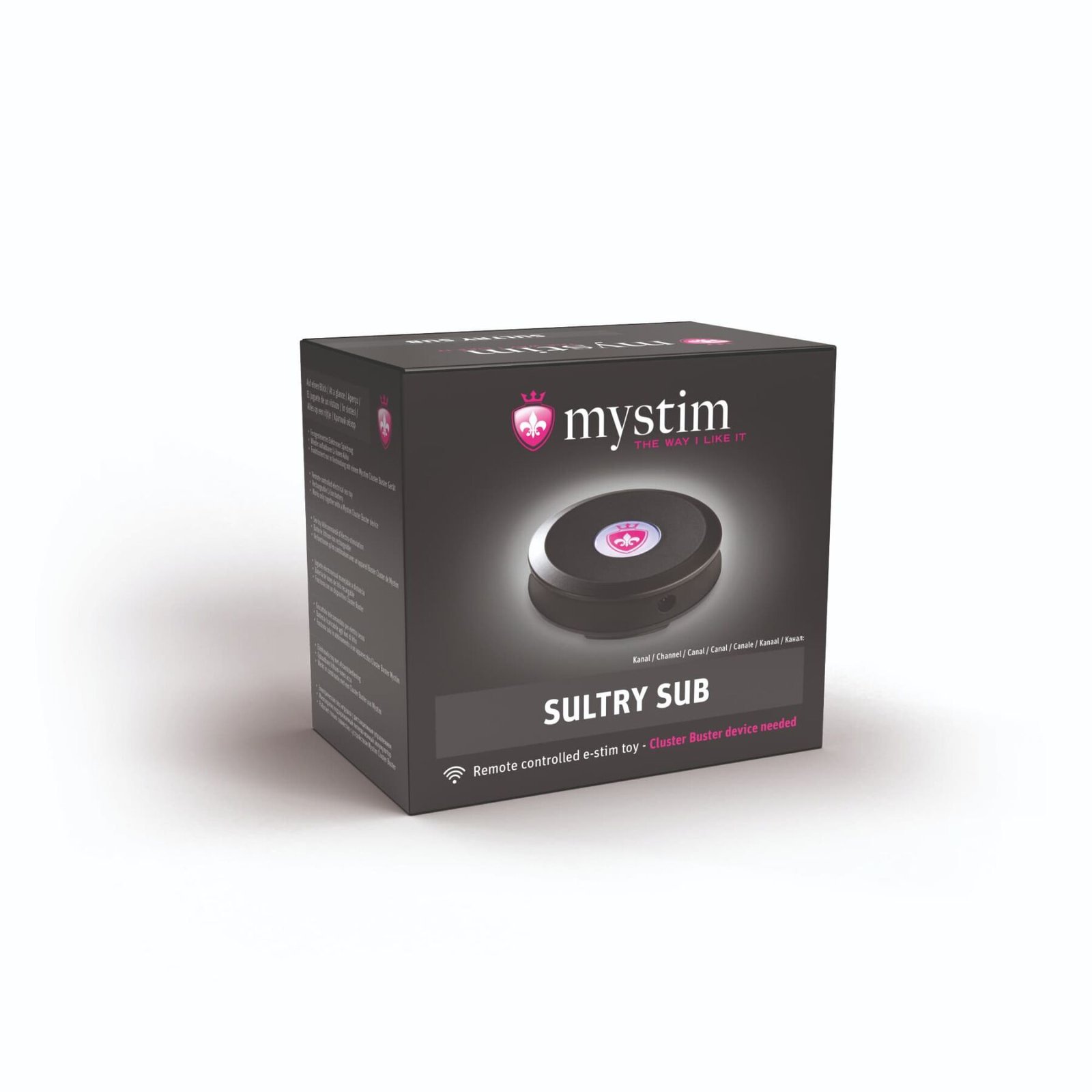 Приймач Mystim Sultry Subs Channel 6 для електростимулятора Cluster Buster - Зображення 5