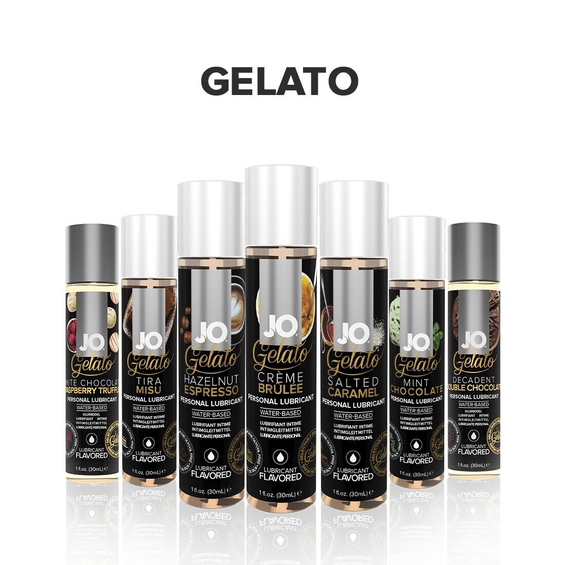 Змазка на водній основі JO GELATO Double Chocolate (120 мл) без цукру, парабенів та гліколю - Зображення 5