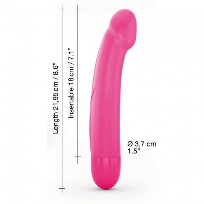 Вібратор Dorcel Real Vibration M Magenta 2.0, діаметр 3,7см, перезаряджається, для точки G - Зображення 3
