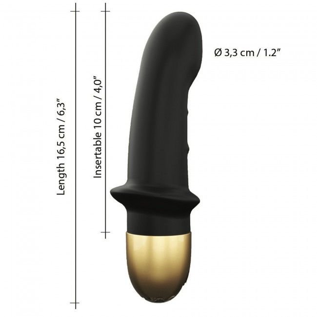 Вібратор Dorcel Mini Lover Black 2.0 перезаряджуваний, для точки G і масажу простати - Зображення 5