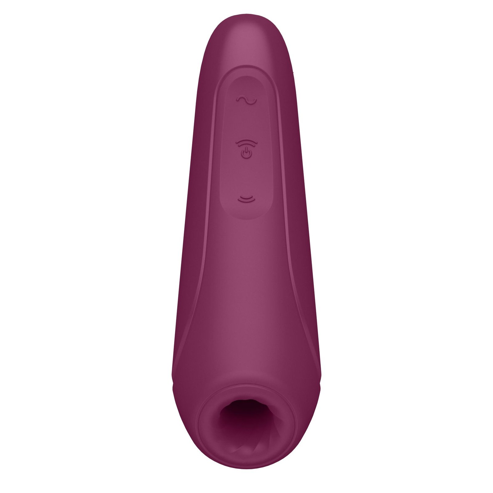Вакуумний кліторальний стимулятор Satisfyer Curvy 1+ Rose Red з керуванням через інтернет - Зображення 4