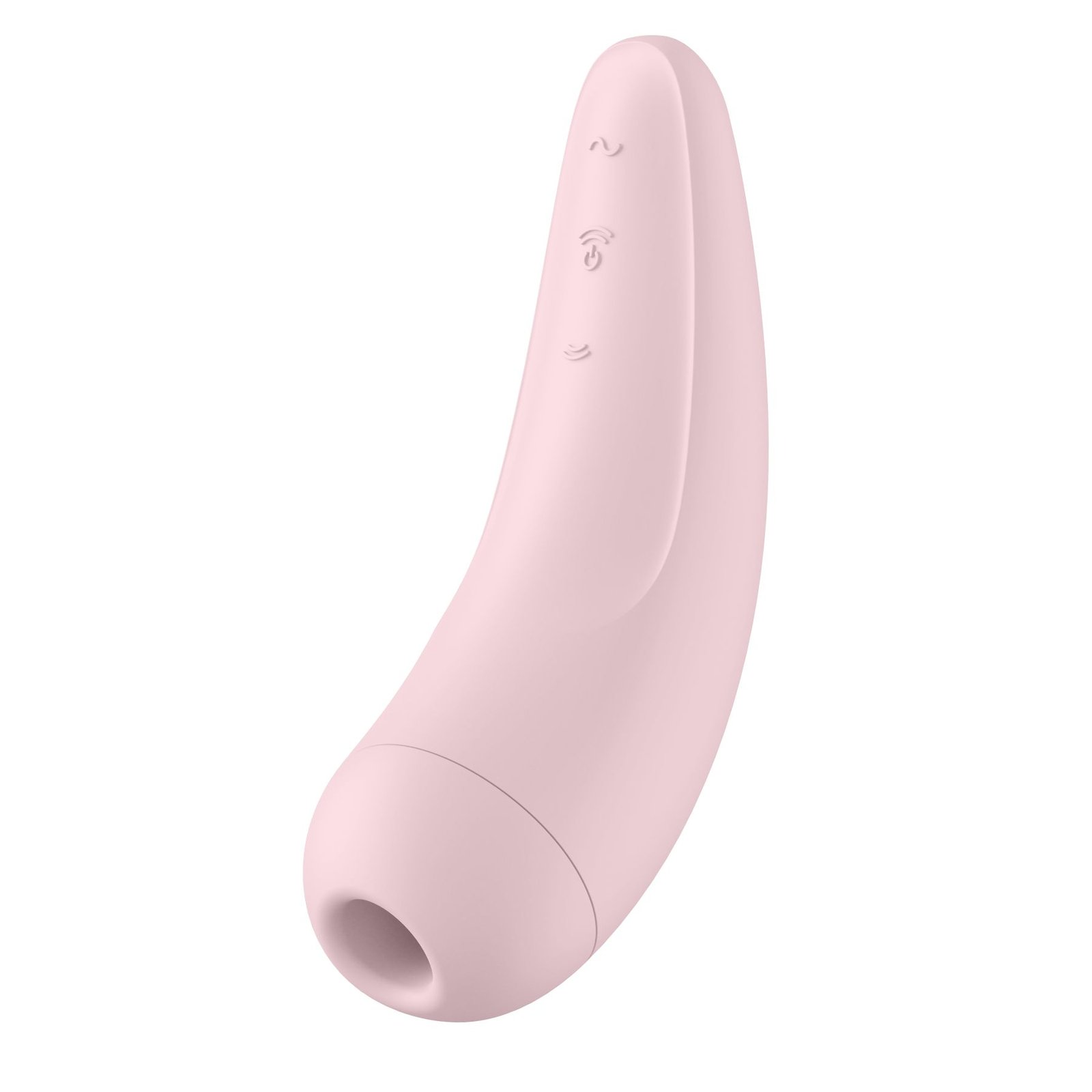 Вакуумний кліторальний стимулятор Satisfyer Curvy 2+ Pink з керуванням через інтернет - Зображення 5