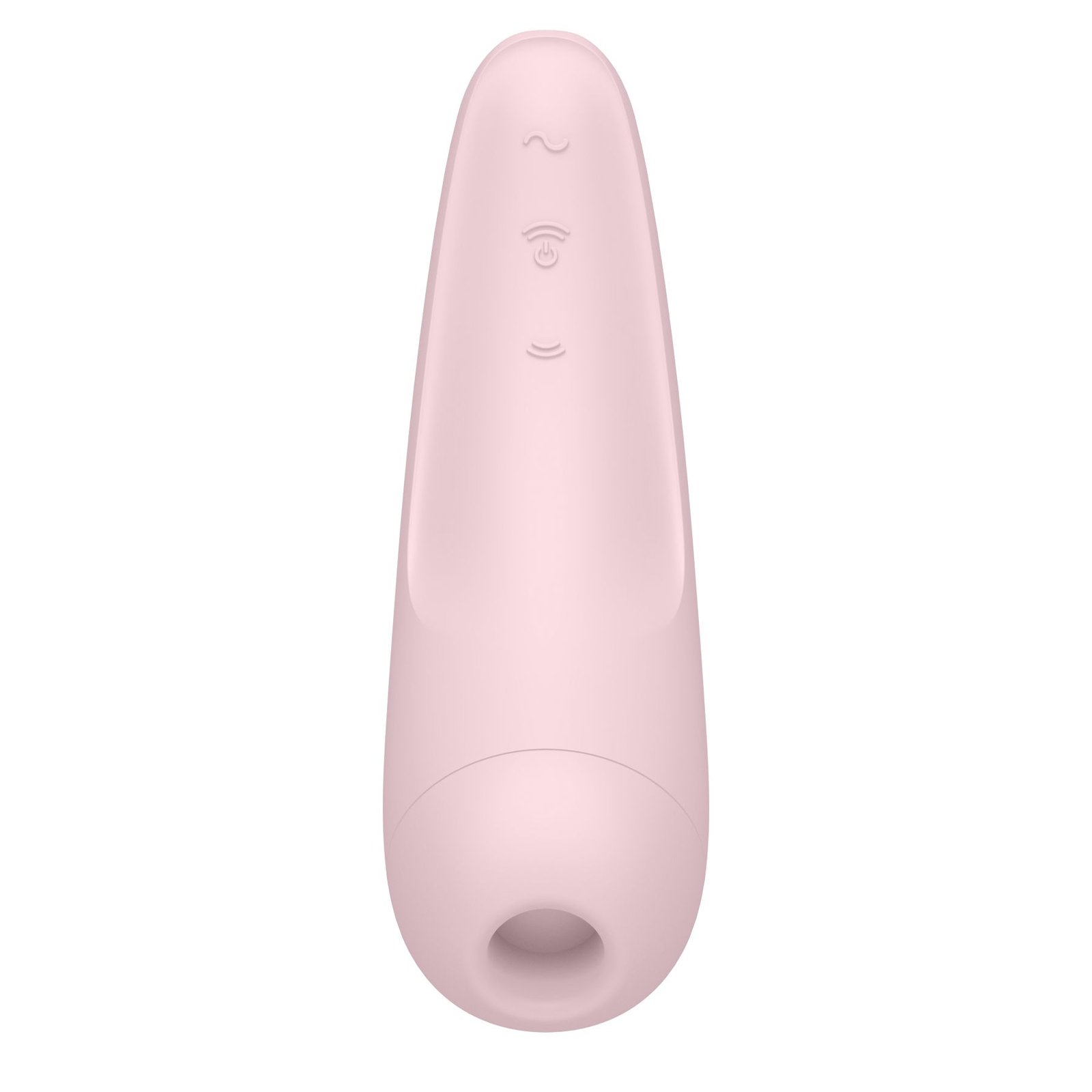 Вакуумний кліторальний стимулятор Satisfyer Curvy 2+ Pink з керуванням через інтернет - Зображення 4