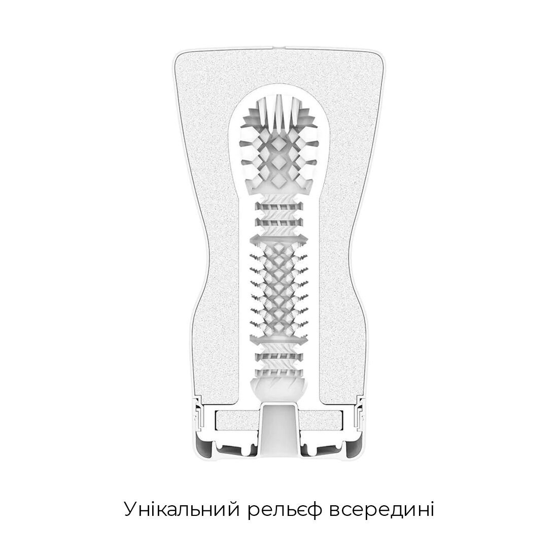 Мастурбатор Tenga Soft Case Cup (м’яка подушечка) стискуваний - Зображення 4