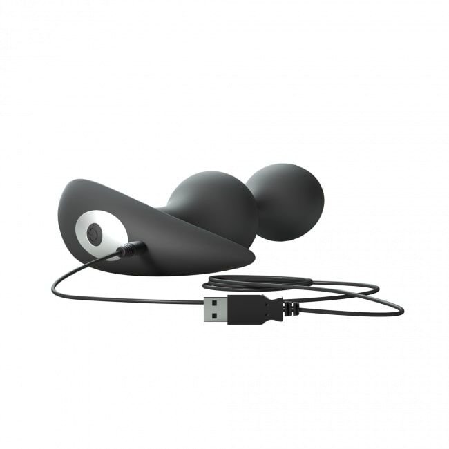 Анальний стимулятор, гнучкий з вібрацією Love To Love TWINNY BUD Black - Зображення 3