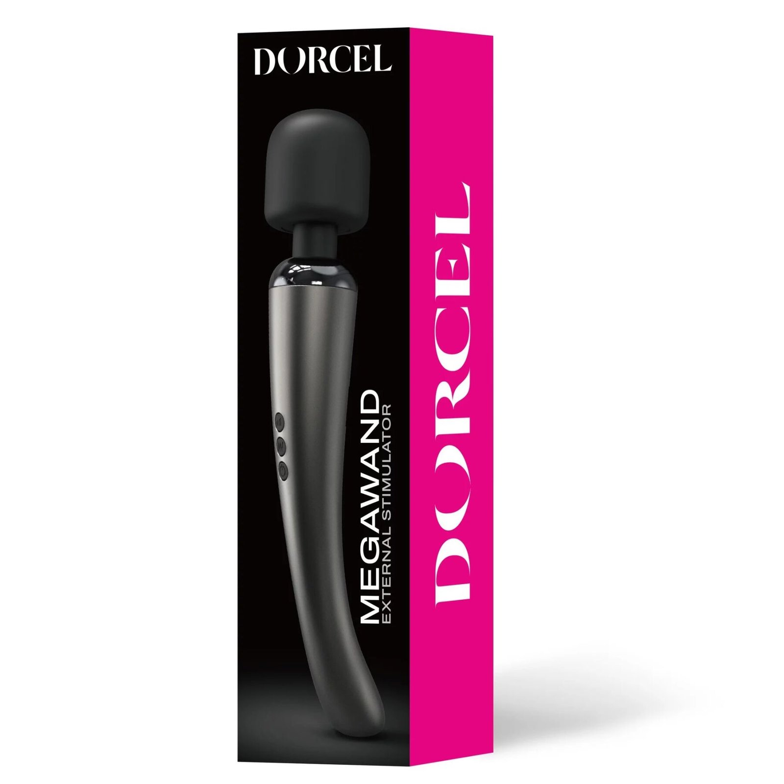 Потужний вібромасажер Dorcel Megawand Chrome Silver який перезаряджається, 160 режимів - Зображення 7