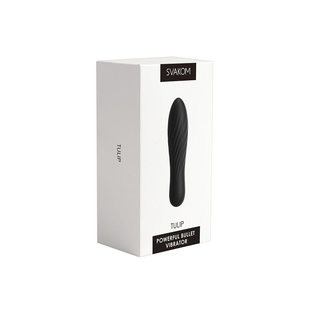 Потужний мінівібратор Svakom Tulip Black - Зображення 7