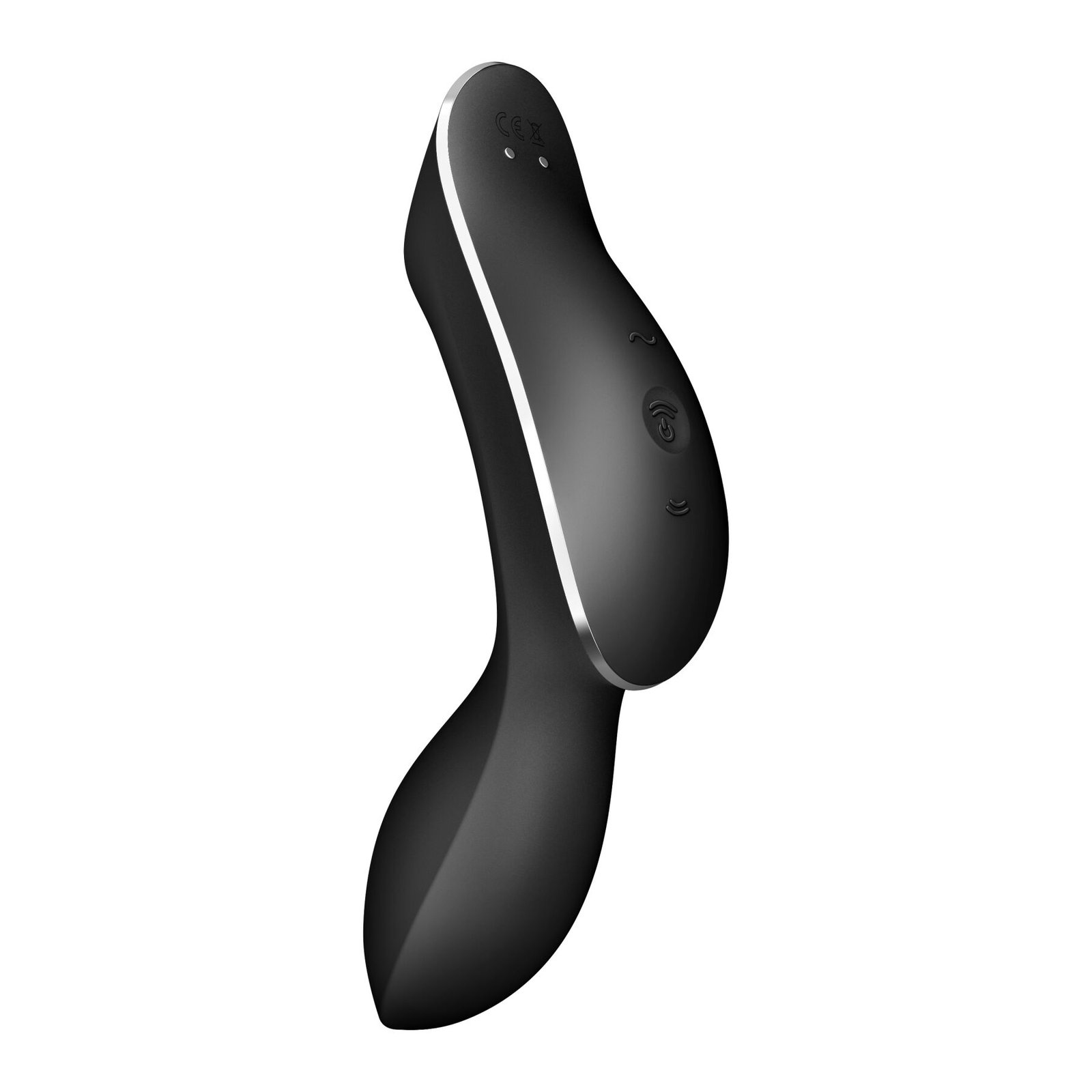 Вакуумний стимулятор з вібрацією Satisfyer Curvy Trinity 2 Black - Зображення 6