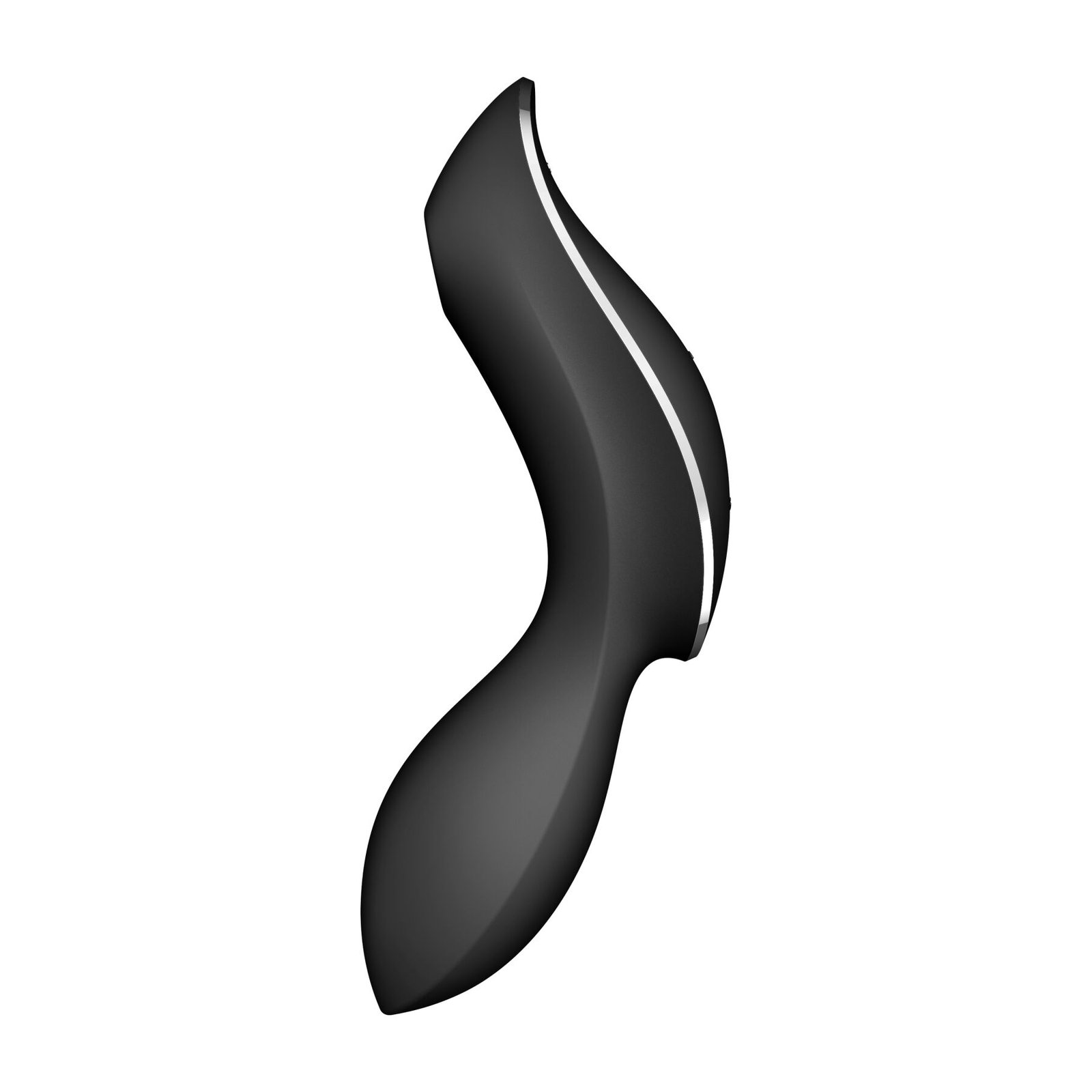 Вакуумний стимулятор з вібрацією Satisfyer Curvy Trinity 2 Black - Зображення 5