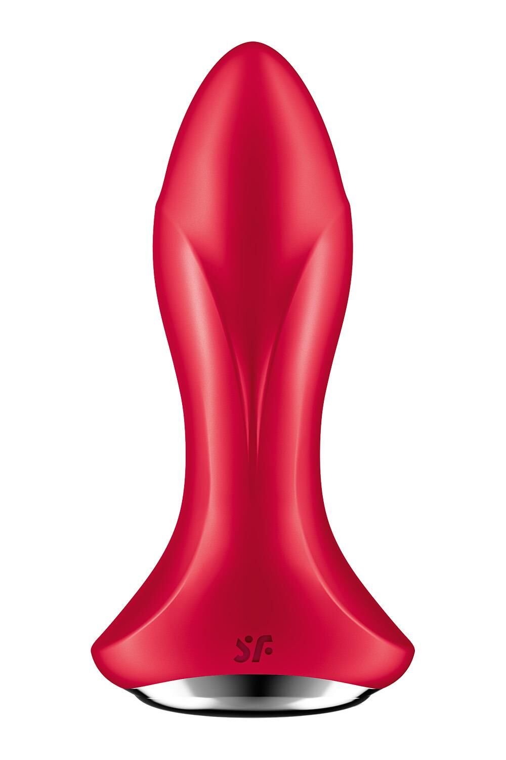 Анальна смарт-вібропробка із перлинним масажем Satisfyer Rotator Plug 1+ Red - Зображення 4