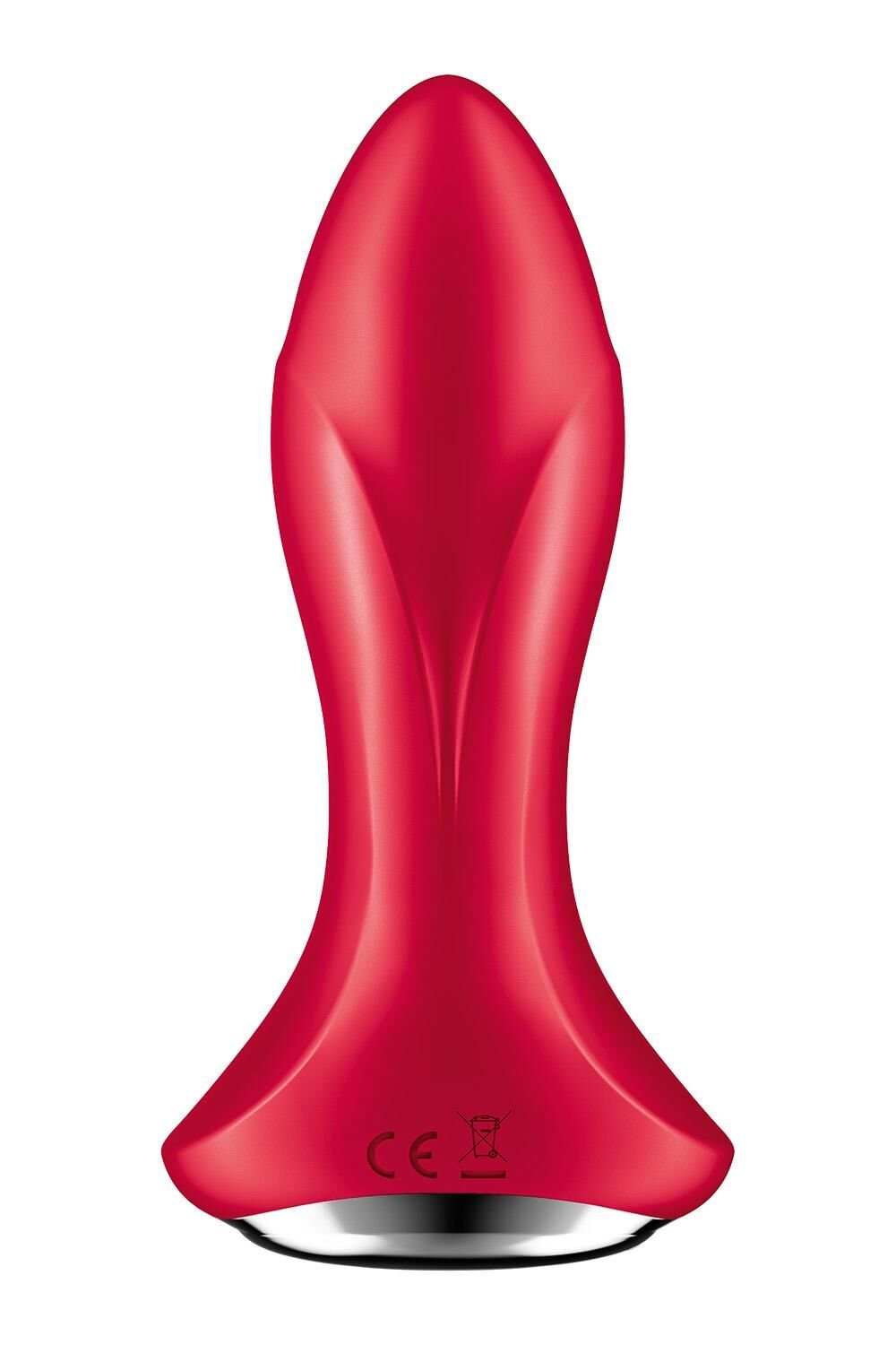 Анальна смарт-вібропробка із перлинним масажем Satisfyer Rotator Plug 1+ Red - Зображення 7
