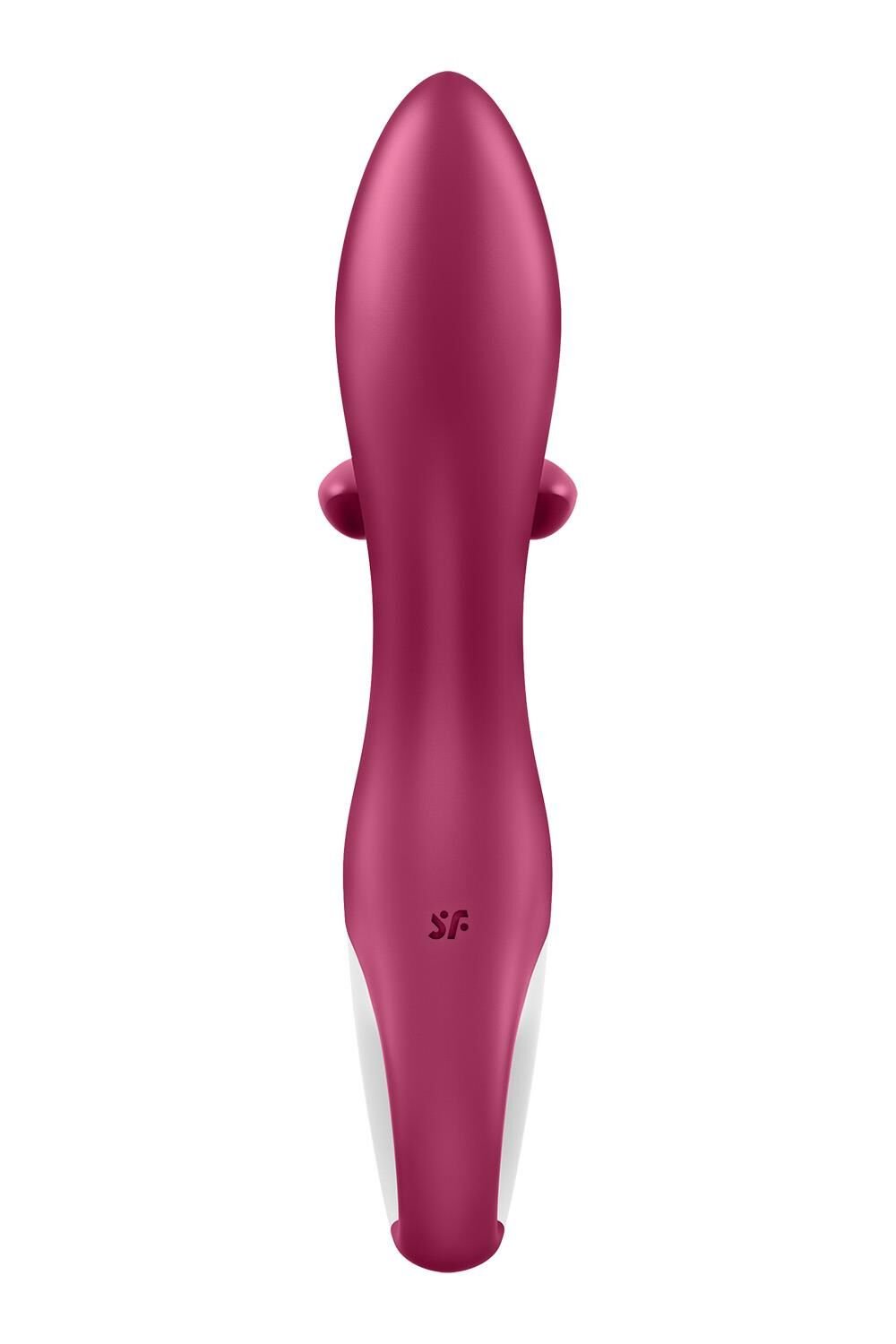 Вібратор-кролик із потрійним відростком Satisfyer Embrace me Berry, 2 мотори, діаметр 3,6 см - Зображення 6