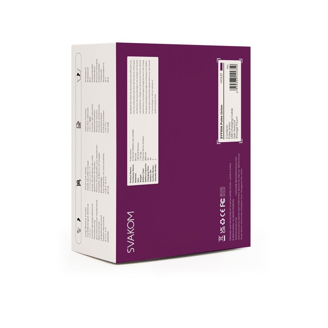 Вакуумний смарт стимулятор Svakom Pulse Union, інтенсивна стимуляція - Зображення 9
