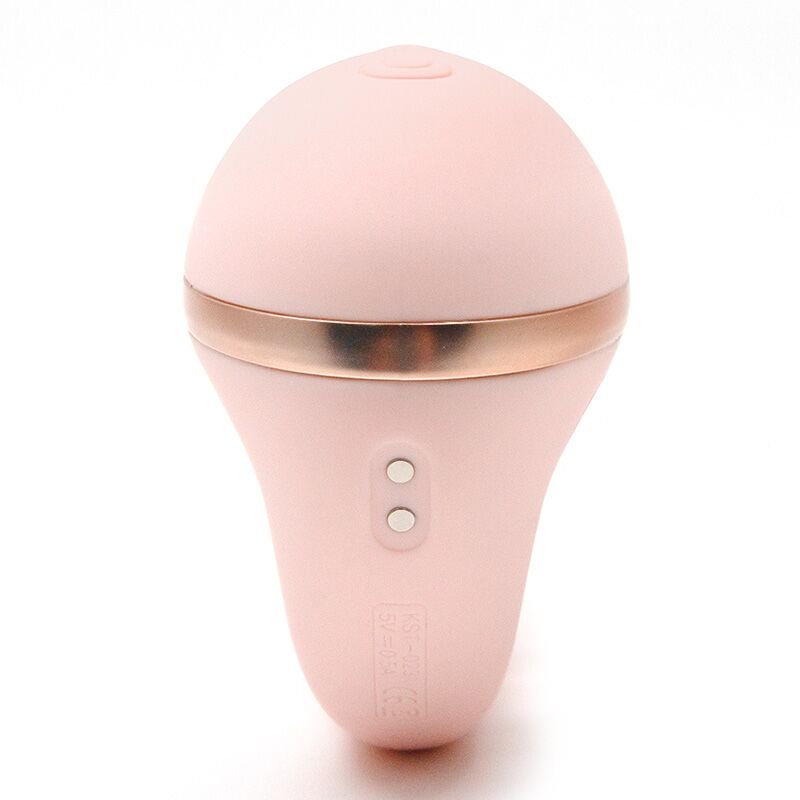 Вакуумний вібратор KISTOY Tina Mini Light Pink, вагінально-кліторальний - Зображення 6