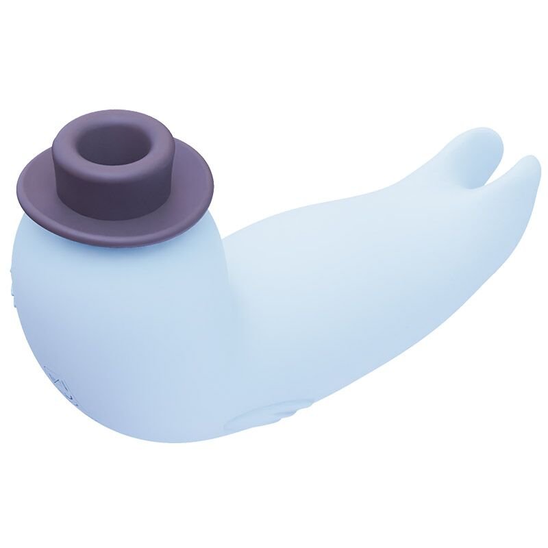 Вакуумний вібратор CuteVibe Franky Blue - Зображення 3