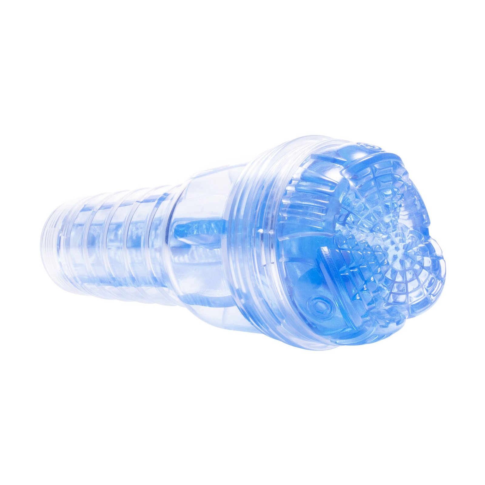 Мастурбатор Fleshlight Turbo Core Blue Ice, оральний секс (глибоке горло) - Зображення 3