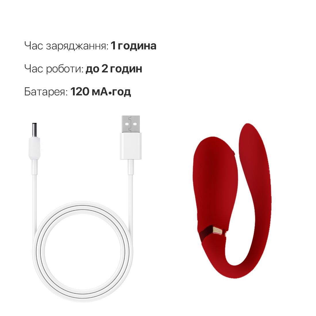 Смартвібратор для пар Zalo — Fanfan Bright Red - Зображення 7