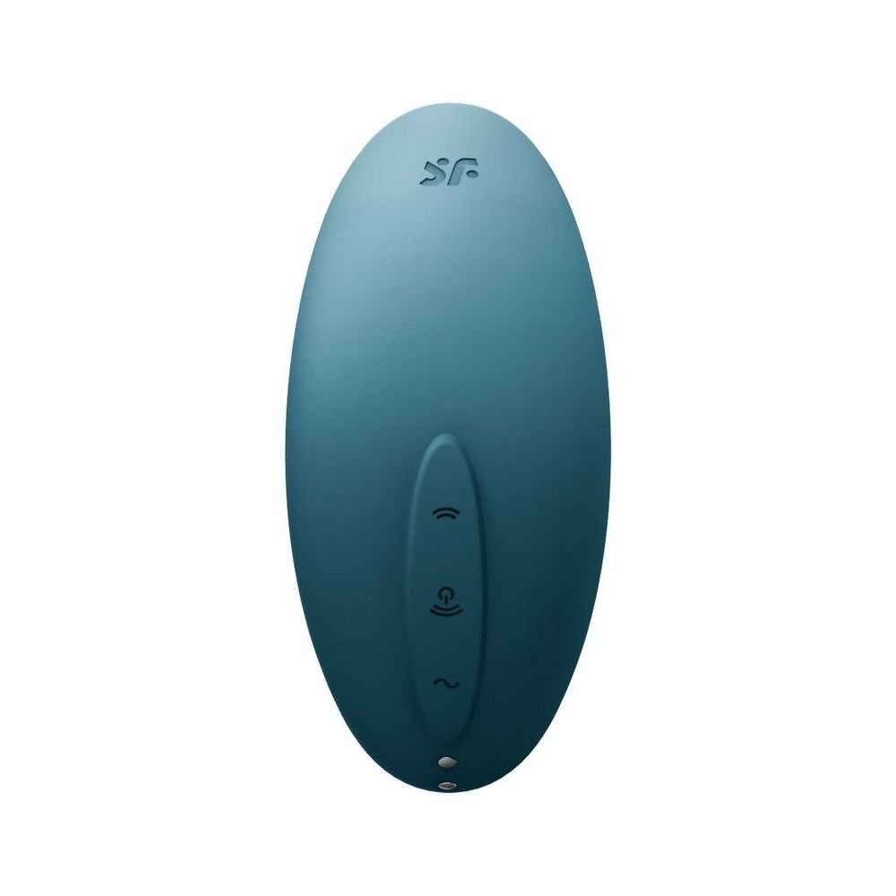 Вакуумний вібратор Satisfyer Vulva Lover 2 Blue - Зображення 3