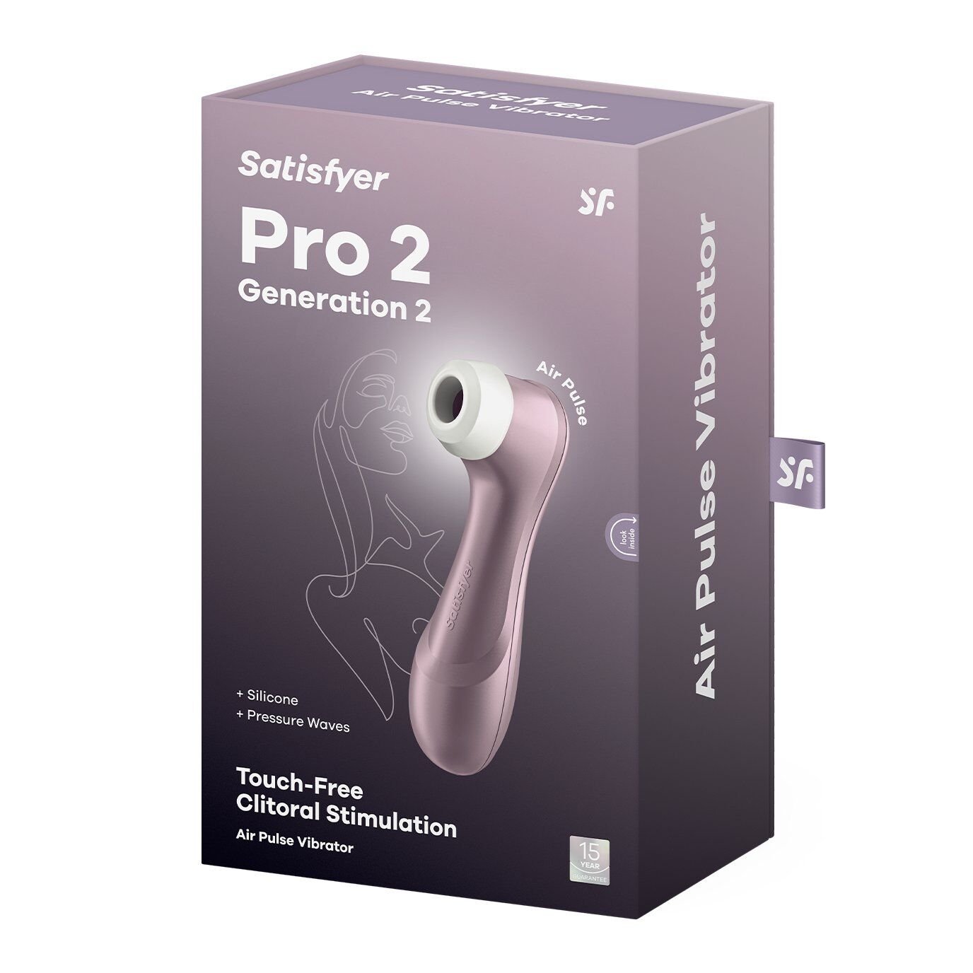Вакуумний кліторальний стимулятор Satisfyer Pro 2 Generation 2 Violet - Зображення 10