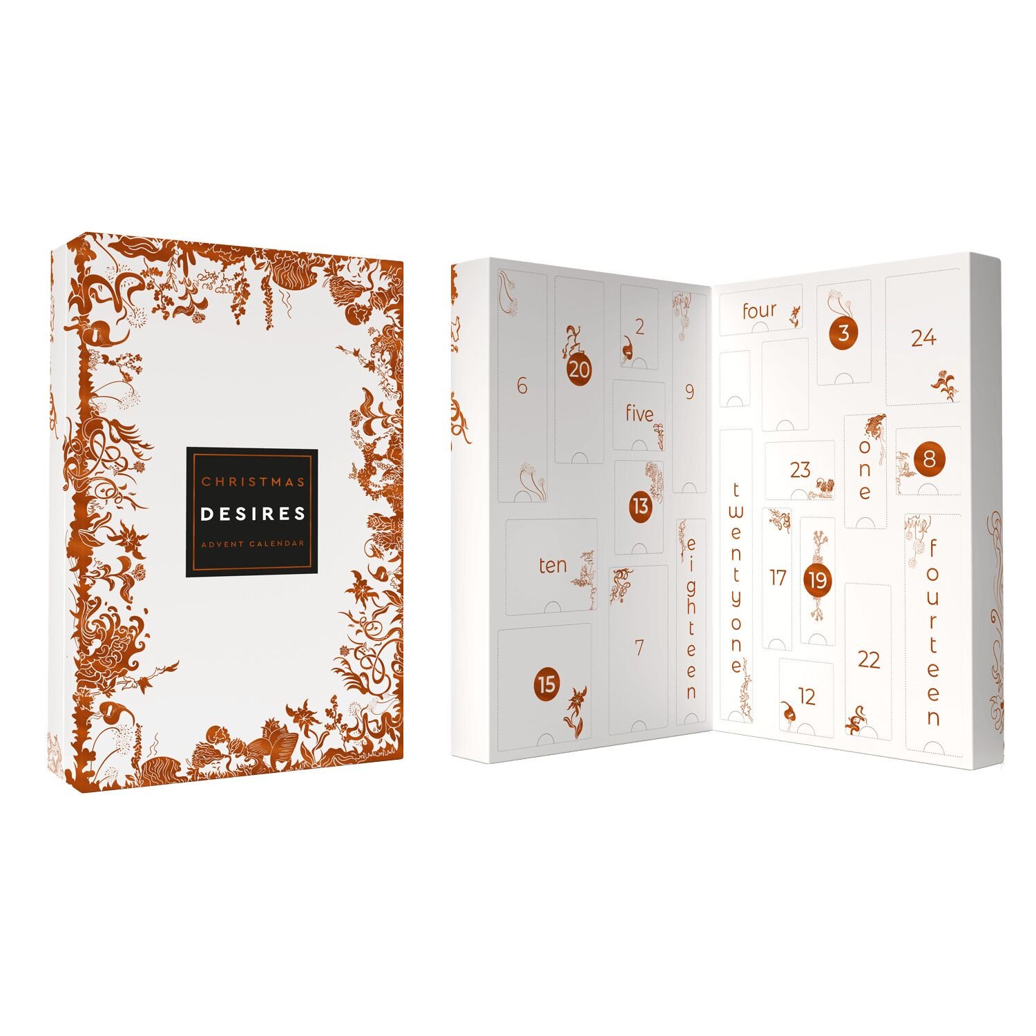 Календар секс-сюрпризів Adrien Lastic Advent Calendar CHRISTMAS DESIRES, 24 подарунки - Зображення 3