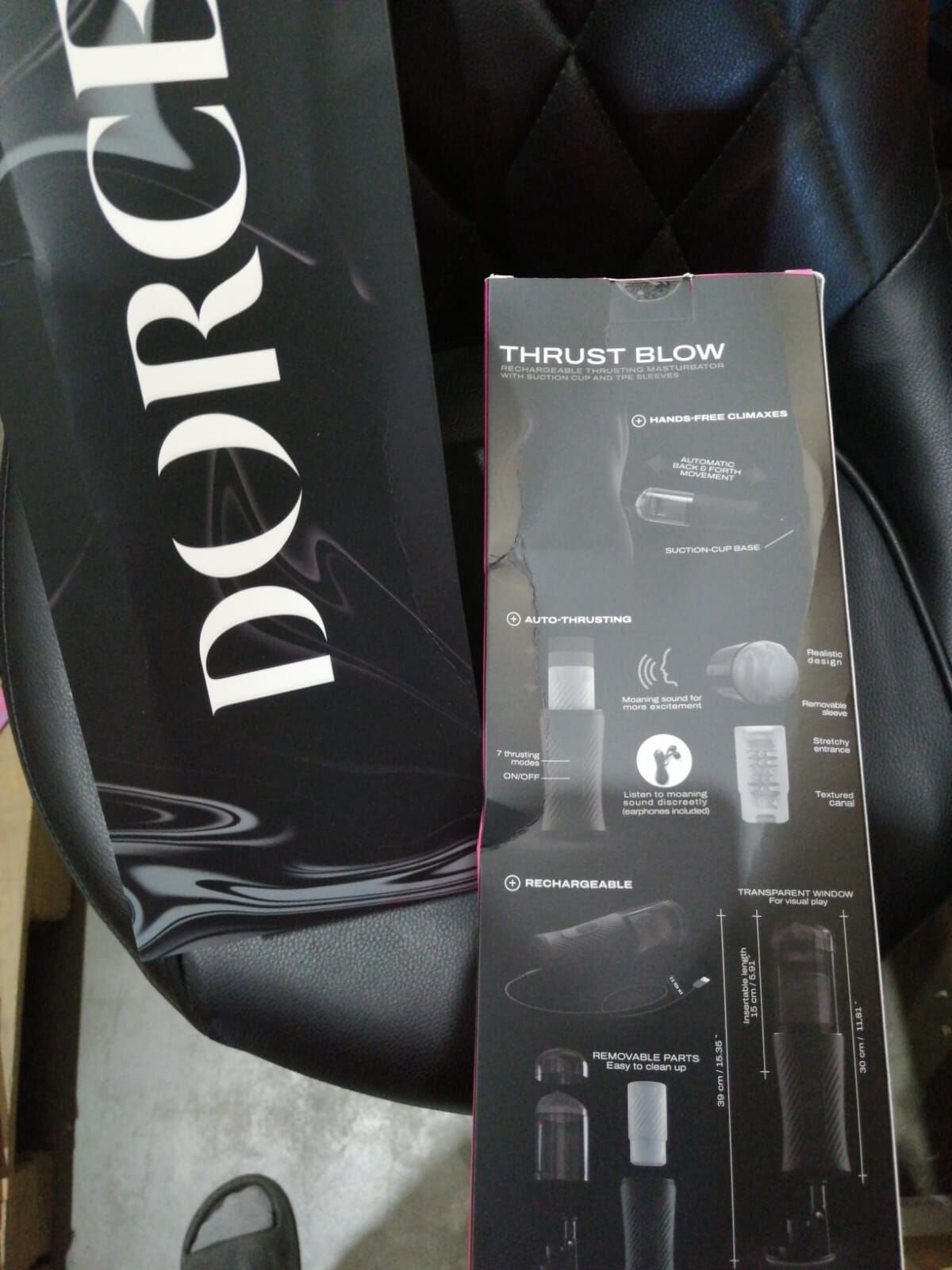 Автоматичний мастурбатор Dorcel THRUST BLOW (м'ята упаковка!!!) - Зображення 2