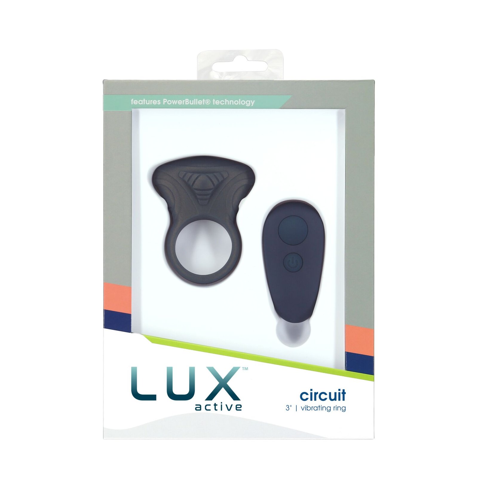 Ерекційне віброкільце Lux Active Circuit Vibrating Cock Ring, пульт ДК, 7 режимів вібрації - Зображення 4