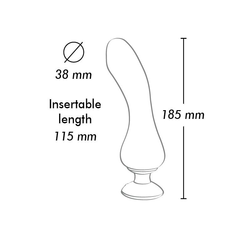 Вібратор для точки G Shunga Sanya Raspberry, гнучкий стовбур - Зображення 3