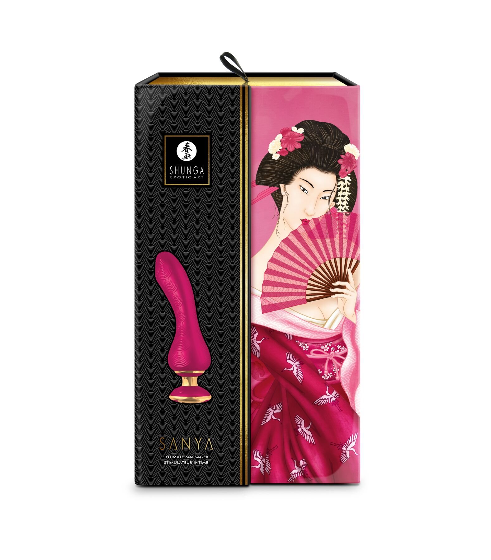 Вібратор для точки G Shunga Sanya Raspberry, гнучкий стовбур - Зображення 7
