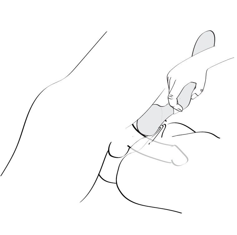 Вібромасажер Shunga Zoa Black, двосторонній - Зображення 7