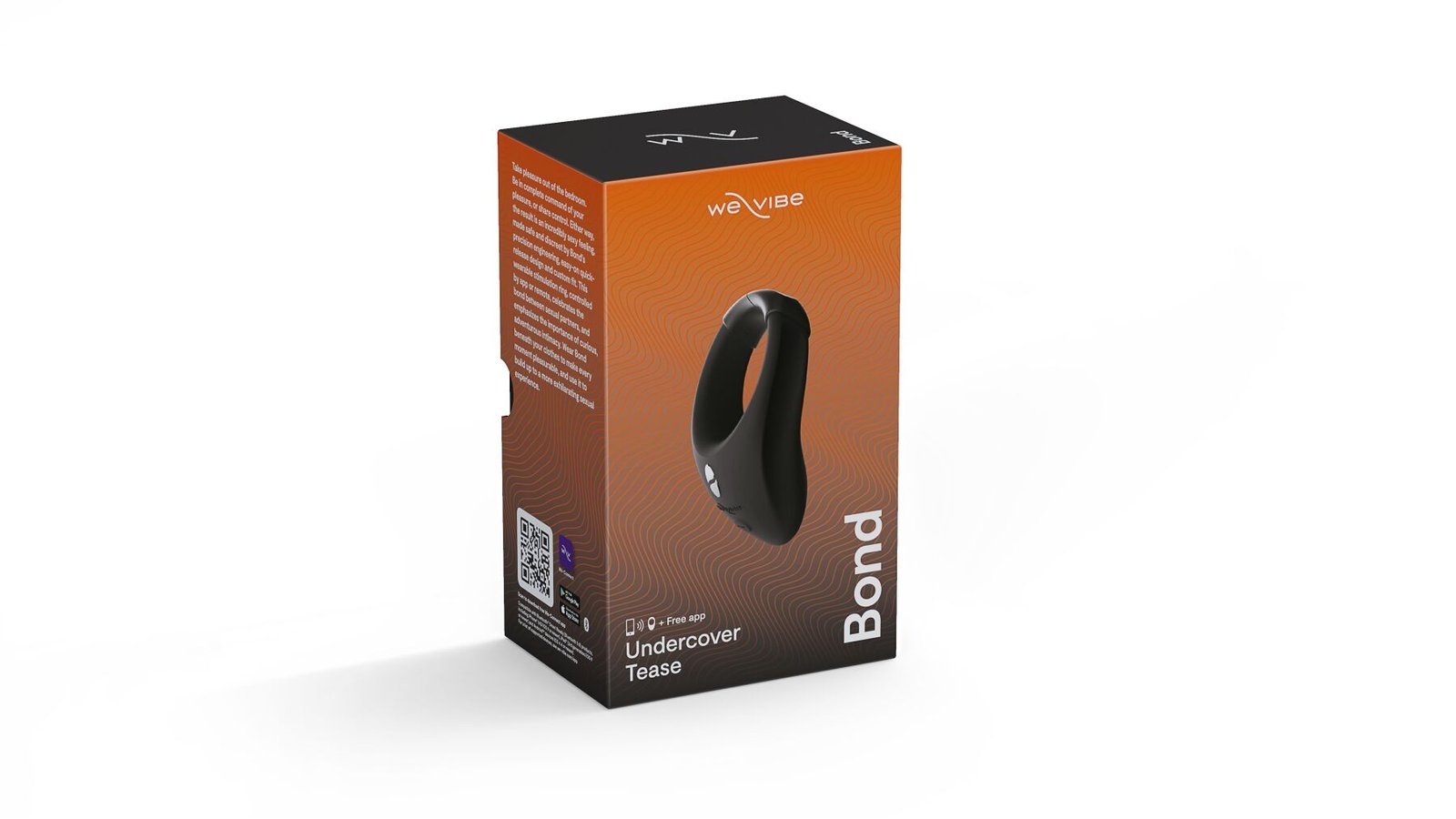 Ерекційне смарт-віброкільце під одяг We-Vibe Bond з регулюванням розміру, стимуляція промежини - Зображення 11