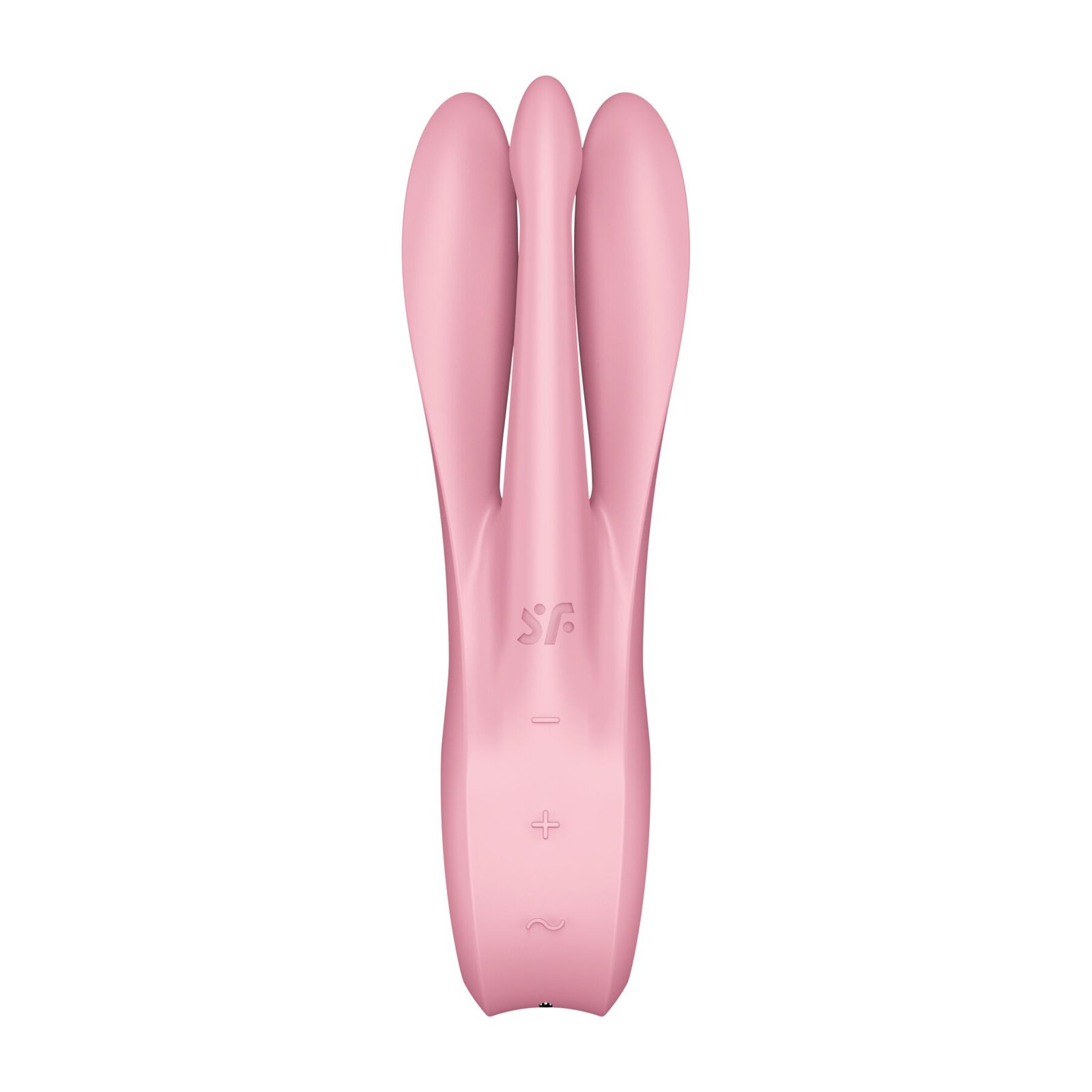 Кліторальний вібратор Satisfyer Threesome 1 Pink з трьома гнучкими пальчиками - Зображення 6