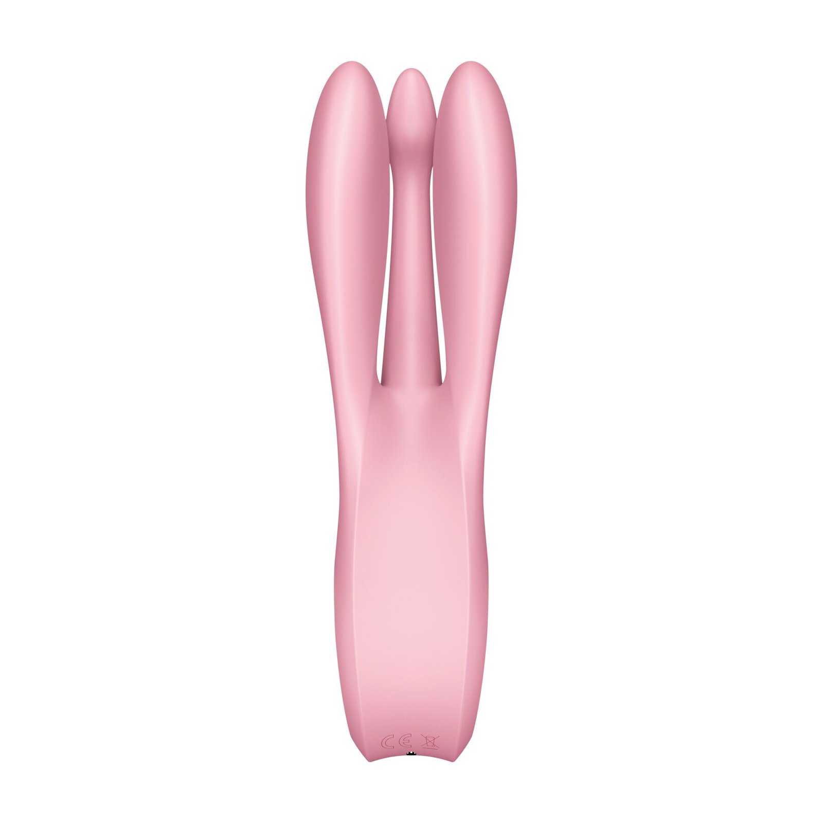 Кліторальний вібратор Satisfyer Threesome 1 Pink з трьома гнучкими пальчиками - Зображення 4
