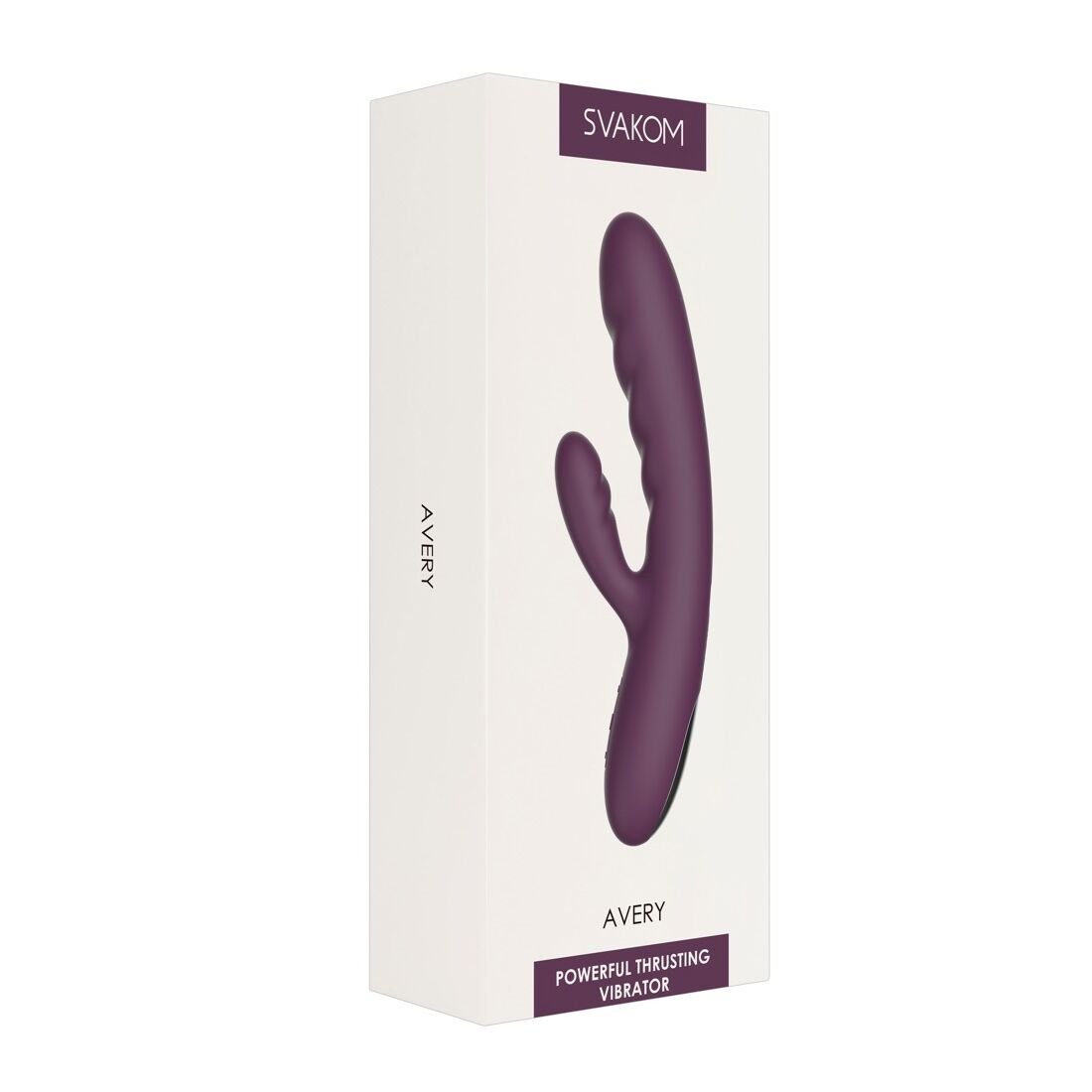 Вібратор-кролик Svakom Avery Lilac зі стовбуром, що рухається, рух вперед-назад - Зображення 7
