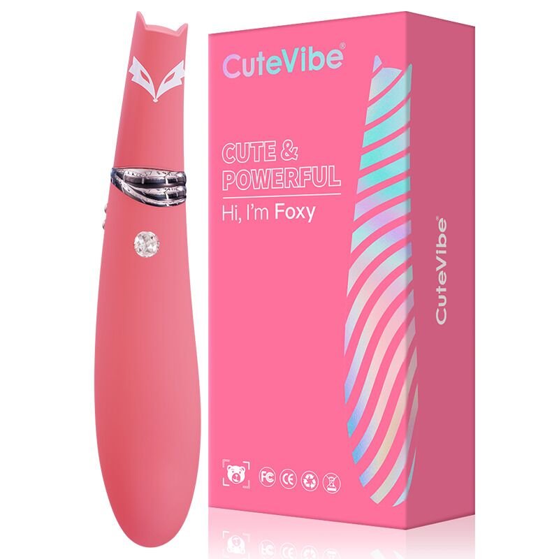 Вакуумний стимулятор з вібрацією CuteVibe Foxy Sakura - Зображення 5