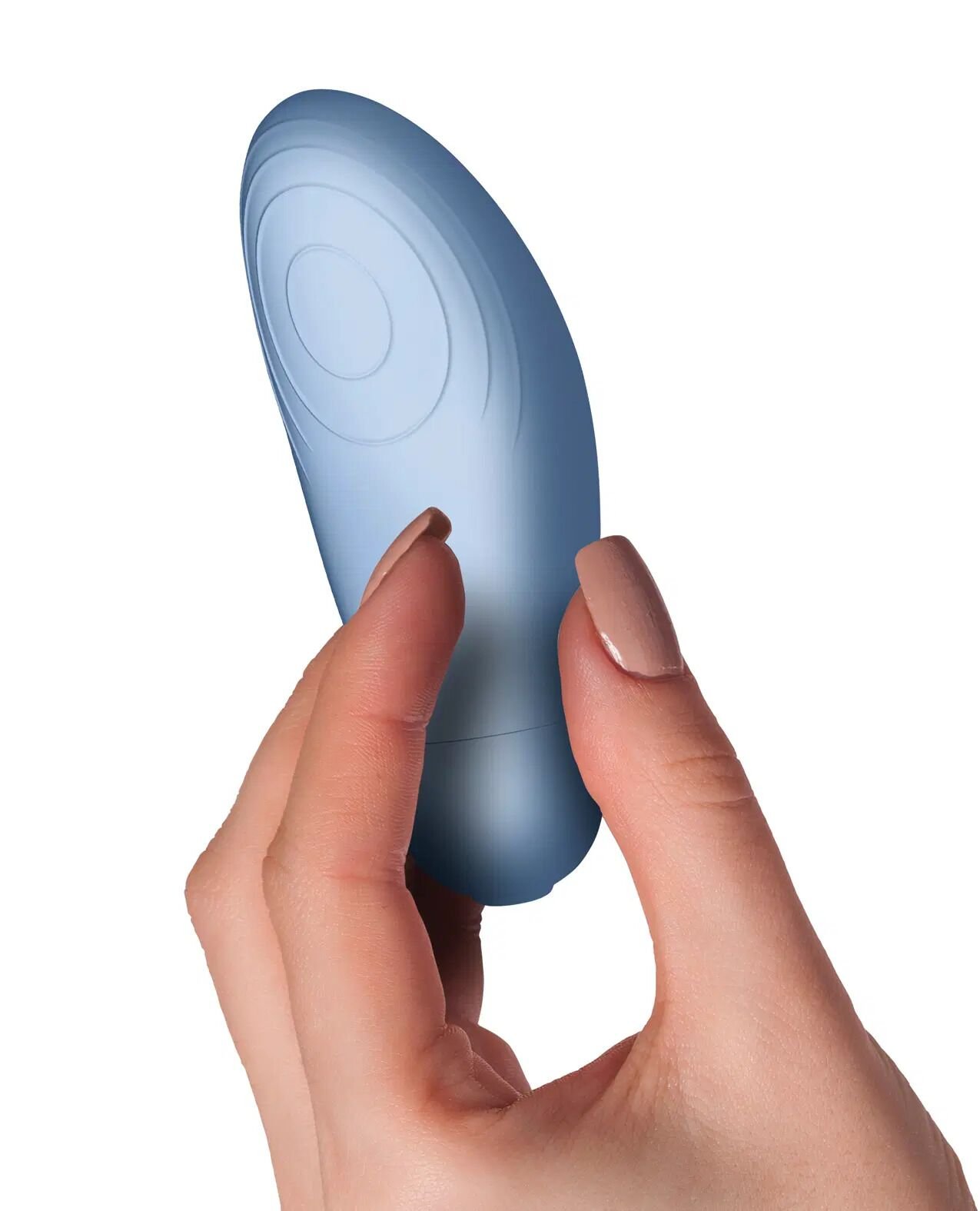 Кліторальний вібратор SugarBoo Blue Bae, працює від батарейок (у комплекті) - Зображення 4