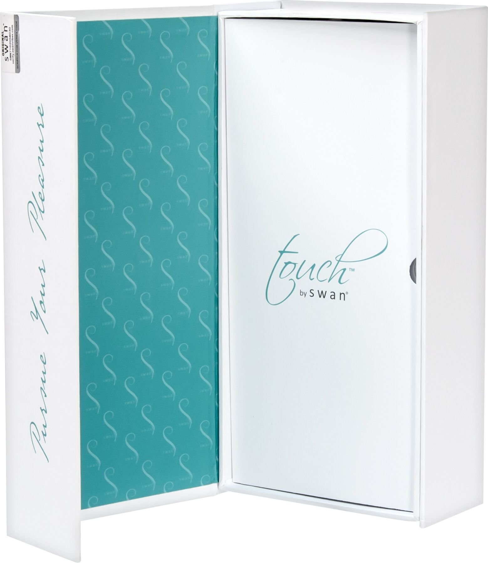 Вібратор-кролик Touch by SWAN - Trio Teal, сенсорне керування, ротація, діаметр 3,8 см - Зображення 8