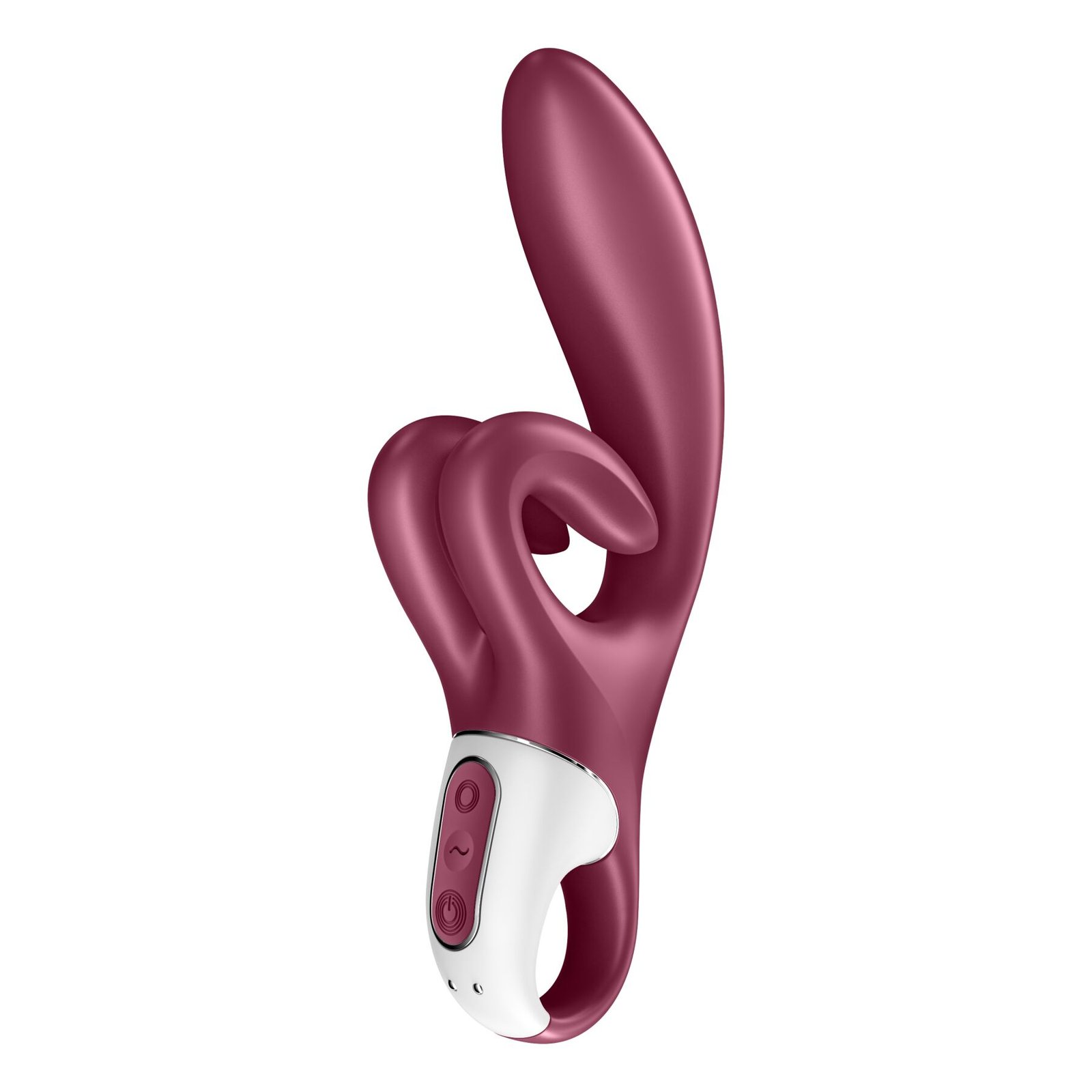 Вібратор-кролик Satisfyer Touch Me Red, подвійний відросток, 3 потужні мотори - Зображення 5