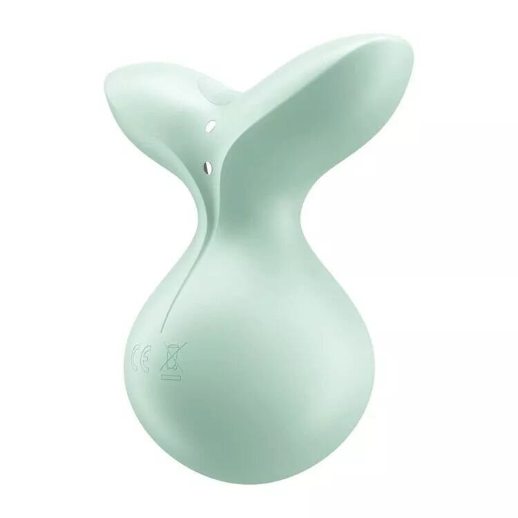 Мінівібромасажер Satisfyer Viva la Vulva 3 Mint - Зображення 4